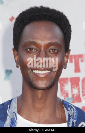 Los Angeles, Californie, États-Unis. 2 août 2021. EDI Gathegi 08/02/2021 la première de "The suicide Squad" tenue au Regency Village Theatre de Los Angeles, CA photo par Izumi Hasegawa/HollywoodNewsWire.net crédit: Hollywood News Wire Inc./Alay Live News Banque D'Images