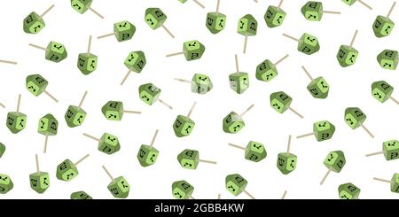 Motif sans coutures et rêves. Symbole traditionnel d'Israël isolé sur fond blanc. Hanukkah background.Template pour bannière, poster, web, texti Illustration de Vecteur