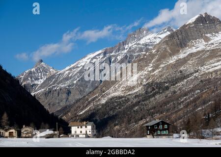 Parc National du Gran Paradiso, vallée d'aoste, Italie, Europe Banque D'Images