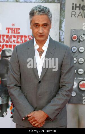 2 août 2021, Westwood, CA, Etats-Unis: LOS ANGELES - 2 AOÛT: Taika Waititi à la première de l'escouade suicide au Village Theatre le 2 août 2021 à Westwood, CA (Credit image: © Kay Blake/ZUMA Press Wire) Banque D'Images