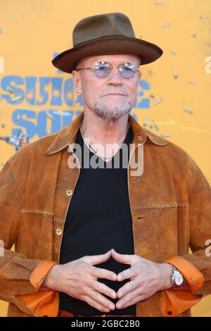 2 août 2021, Westwood, CA, Etats-Unis: LOS ANGELES - 2 AOÛT: Michael Rooker à la première The suicide Squad au Village Theatre le 2 août 2021 à Westwood, CA (Credit image: © Kay Blake/ZUMA Press Wire) Banque D'Images