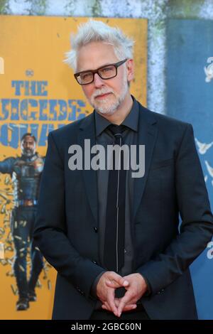 2 août 2021, Westwood, CA, Etats-Unis: LOS ANGELES - 2 AOÛT: James Gunn à la première The suicide Squad au Village Theatre le 2 août 2021 à Westwood, CA (Credit image: © Kay Blake/ZUMA Press Wire) Banque D'Images