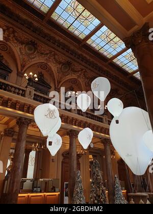 À l'intérieur du Casino Monte-Carlo à Monaco Banque D'Images