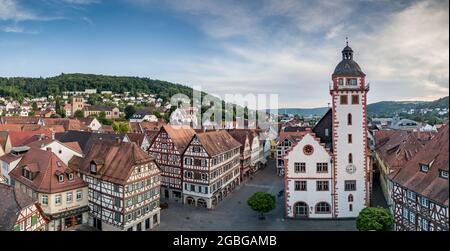 Géographie / voyage, Allemagne, Bade-Wurtemberg, Mosbach, POUR L'ACCUEIL / L'UTILISATION DE CARTES POSTALES DANS GERM.SPEAK.C CERTAINES RESTRICTIONS PEUVENT S'APPLIQUER Banque D'Images