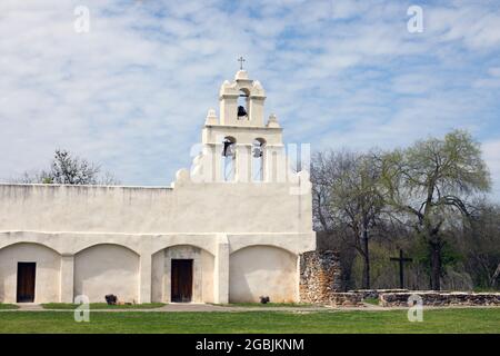 Géographie / Voyage, Etats-Unis, Texas, San Antonio, mission San Juan Capistrano, San Antonio, Texas, DROITS-SUPPLÉMENTAIRES-AUTORISATION-INFO-NON-DISPONIBLE Banque D'Images