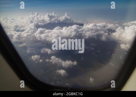 Volcan Tambora à Sumbawa Insland, Indonésie Banque D'Images