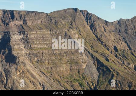 Volcan Tambora à Sumbawa Insland, Indonésie Banque D'Images