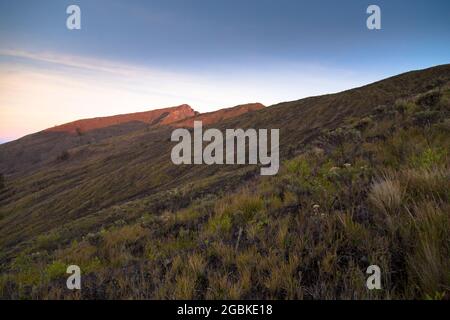 Volcan Tambora à Sumbawa Insland, Indonésie Banque D'Images