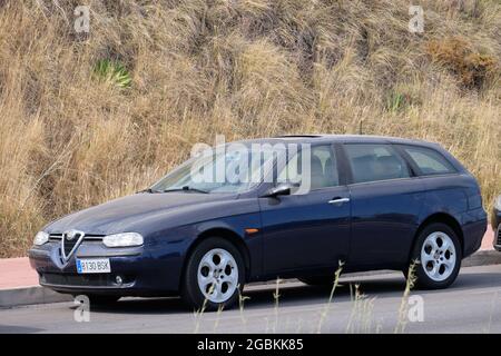 2002 Alfa Romeo 156 Sportwagon Banque D'Images