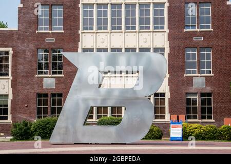 Boise, ID, Etats-Unis - 25 juillet 2021 : l'Université d'Etat de Boise Banque D'Images