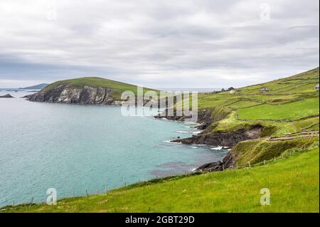 Dunmore dirigez-vous sur la péninsule de Dingle en Irlande Banque D'Images