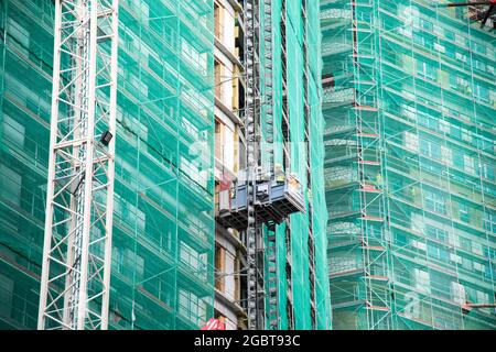 Résidence multifamiliale Bliska Wola à Varsovie, Pologne. 21 mai 2021 © Wojciech Strozyk / Alamy stock photo *** Légende locale *** Banque D'Images