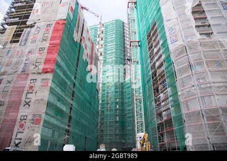 Résidence multifamiliale Bliska Wola à Varsovie, Pologne. 21 mai 2021 © Wojciech Strozyk / Alamy stock photo *** Légende locale *** Banque D'Images