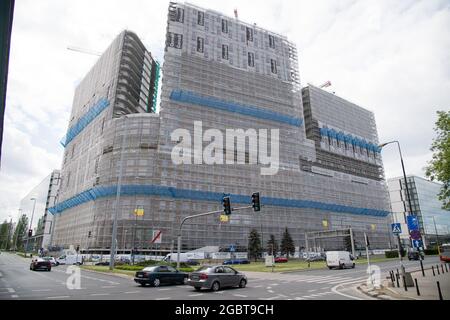 Résidence multifamiliale Bliska Wola à Varsovie, Pologne. 21 mai 2021 © Wojciech Strozyk / Alamy stock photo Banque D'Images