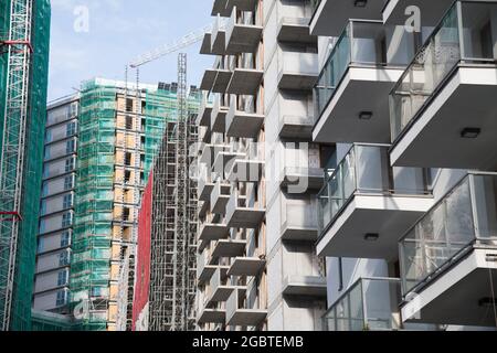 Résidence multifamiliale Bliska Wola à Varsovie, Pologne. 21 mai 2021 © Wojciech Strozyk / Alamy stock photo Banque D'Images