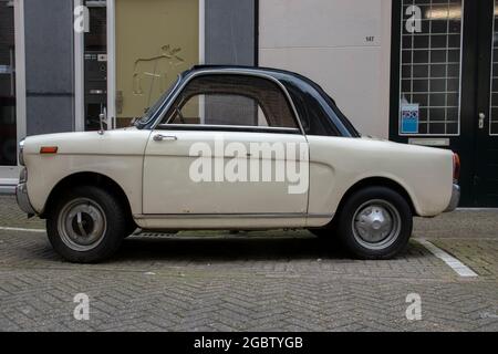 Autobianchi Bianchina car à Amsterdam, pays-Bas 5-8-2021 Banque D'Images