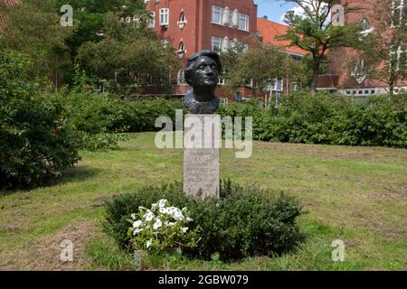 Statue Geertruida Wijsmuller-Meijer à Amsterdam, pays-Bas 5-8-2021 Banque D'Images