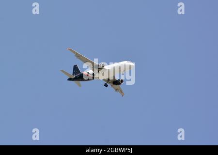 Titan Airways (compagnie aérienne britannique), Airbus A320-232 Banque D'Images