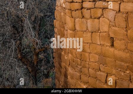 Horseshoe House à Hovenweep National Monument, Colorado, États-Unis Banque D'Images