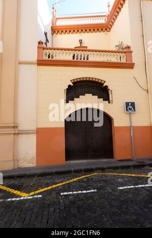 La Orotava, Tenerife, Espagne-01 janvier 2020, Casa Salazar - Universidad Europea de Canarias, Banque D'Images