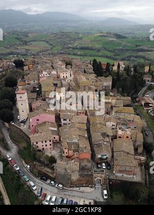 Italie, Ombrie, province de Terni : ville d'Otricoli photo © Lorenzo Fiorani/Sintesi/Alamy stock photo Banque D'Images