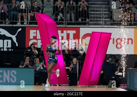 MELBOURNE, AUSTRALIE - 01 MAI : Mwai Kumwenda, des Melbourne Vixens, se présente à l'occasion du Suncorp Super Netball, lors d'un match entre les Melbourne Vixens et la West Coast Fever, le 01 mai 2021, au John Cain Arena de Melbourne, en Australie. . Crédit : Mikko Robles/Speed Media/Alay Live News Banque D'Images