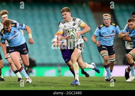 SYDNEY, AUSTRALIE - 14 MAI : Jordie Barrett of the Hurricanes fait une pause lors de la première partie du Super Rugby Trans Tasman match entre les Waratahs et les Hurricanes de NSW au Sydney Cricket Ground le 14 mai 2021 à Sydney, en Australie. (Photo de Pete Dovgan/Speed Media/Icon Sportswire). Credit: Pete Dovgan/Speed Media/Alay Live News Banque D'Images