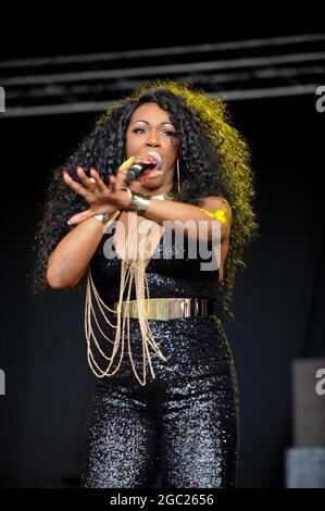 Odyssey se présentant au Clumber Park 80s Festival Banque D'Images