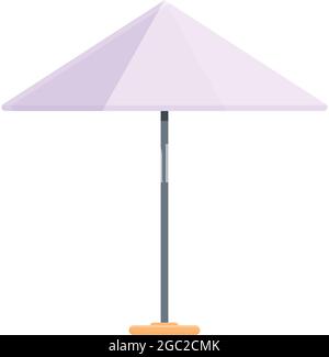 Icône de parapluie de jardin vecteur de dessin animé. Parasol. Parasol extérieur Illustration de Vecteur