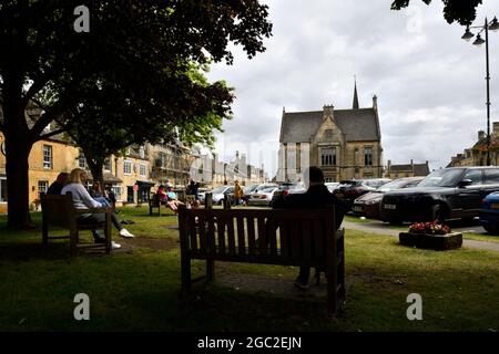 Town Hall Stow sur le Wold Gloucestershire Angleterre royaume-uni Banque D'Images