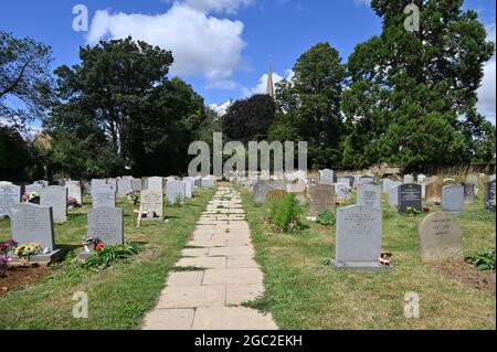 Eglise St Mary dans le village de Bloxham, dans le nord du Oxfordshire Banque D'Images