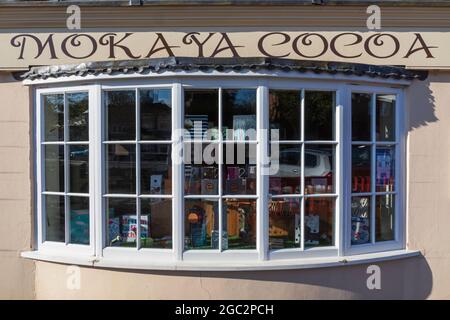 Angleterre, Hampshire, Test Valley, Stockbridge, vitrine Banque D'Images