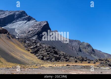 Massif dans les Andes argentines près du Chili Banque D'Images