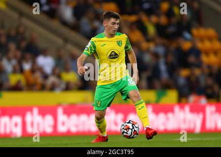 Billy Gilmour de Norwich City - Norwich City v Gillingham, Pre-Season friendly, Carrow Road, Norwich, Royaume-Uni - 3 août 2021 Banque D'Images