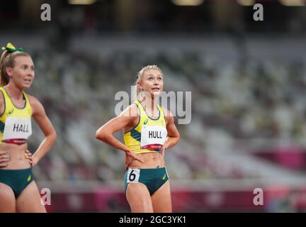 Tokyo, Japon. 06e août 2021. 6 août 2021; Stade olympique, Tokyo, Japon: Tokyo 2020 Jeux Olympiques d'été jour 14; Womens 1500m final: HULL Jessica de l'Australie comme elle finiished 11ème crédit: Action plus Sports Images/Alamy Live News Banque D'Images