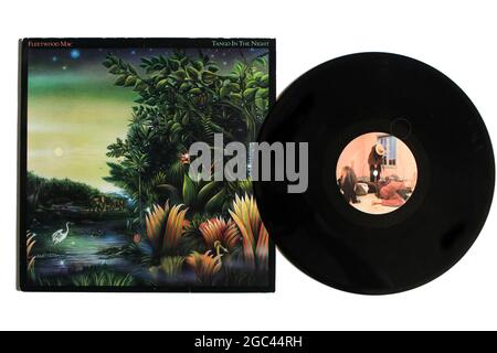 Rock et soft rock groupe, Fleetwood Mac album musique sur vinyle disque LP. Intitulé: Tango dans la couverture de l'album de nuit Banque D'Images