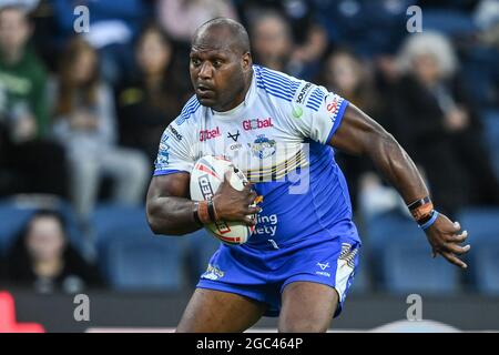 Robert Lui (6) de Leeds Rhinos en action pendant le jeu Banque D'Images