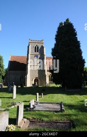 Église Sainte-Catherine, Towersey, Oxfordshire Banque D'Images