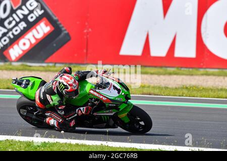 MOST, République tchèque. 06e août 2021. N°1 Jonathan Rea pendant titoloEvento, World Superbike - SBK dans MOST, République Tchèque, août 06 2021 crédit: Independent photo Agency/Alay Live News Banque D'Images