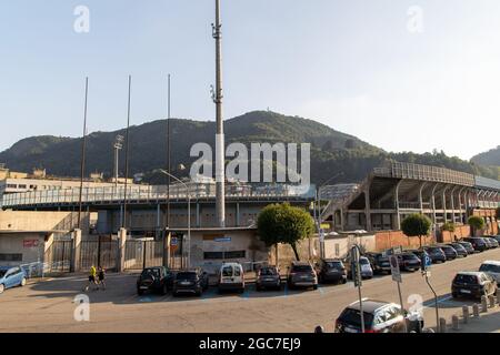 Stade de football Giuseppe Sinigaglia à Côme Banque D'Images