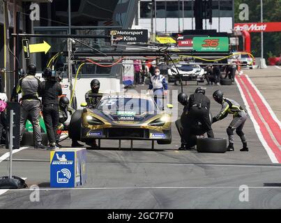 Zolder, Belgique. 07e août 2021. 7 août 2021, circuit Zolder, Zolder, DTM 2021, Zolder, 6 - 8 août 2021, dans la photo stand stop par Christian Klien (AUT # 15), JP Motorsport crédit: dpa/Alay Live News Banque D'Images