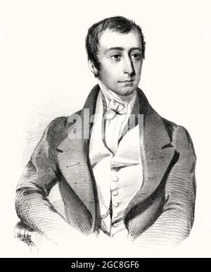 George Eden, 1er comte d'Auckland, 1784 – 1849, administrateur colonial anglais, optimisé numériquement Banque D'Images