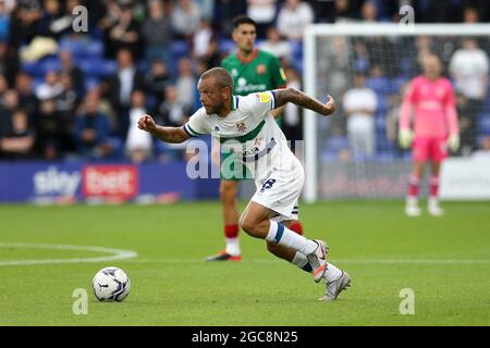 Birkenhead, Royaume-Uni. 07e août 2021. Jay Spearing de Tranmere Rovers fait une pause. EFL Skybet football League Two Match, Tranmere Rovers v Walsall à Prenton Park, Birkenhead, Wirral le samedi 7 août 2021. Cette image ne peut être utilisée qu'à des fins éditoriales. Utilisation éditoriale uniquement, licence requise pour une utilisation commerciale. Aucune utilisation dans les Paris, les jeux ou les publications d'un seul club/ligue/joueur.pic par Chris Stading/Andrew Orchard sports Photography/Alamy Live News crédit: Andrew Orchard sports Photography/Alamy Live News Banque D'Images