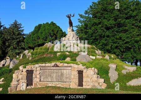 Le Monument commémoratif de Terre-Neuve de Beaumont-Hamel, première Guerre mondiale, à Beaumont-Hamel (somme), en France Banque D'Images