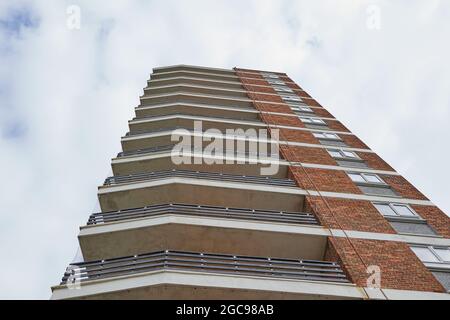 Fitzleet House Bognor Regis. Banque D'Images