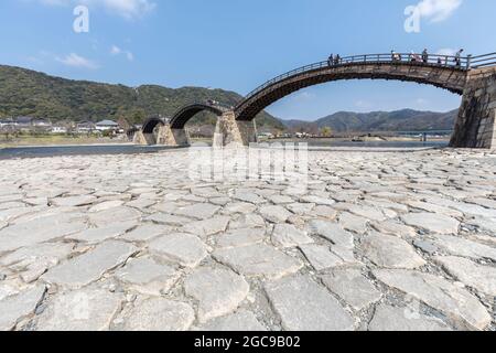 Pont Kintai-kyo, Iwakuni, Japon Banque D'Images