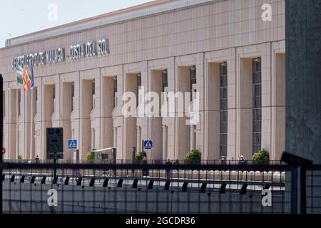 Aéroport de Malaga, Fughafenterminal, Malaga, Costa del sol, Provinz Malaga, Andalusien, Espagnol, Europa, Banque D'Images
