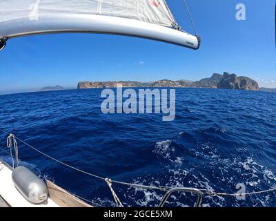 La Mola Port Andratx, Majorque, Iles Baléares Banque D'Images