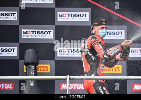 Autodrom Most, Most, République Tchèque, 08 août 2021, Scott Redding - Prosecco pendant la République Tchèque - FIM Superbike World Championship 2021 - Race 2, World Superbike - SBK - photo Otto Moretti / LM Banque D'Images