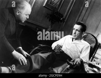 GRANT MITCHELL et HUMPHREY BOGART dans CONFLICT 1945 réalisateur CURTIS BERNHARDT Story The Pentacle par Robert Siodmak Warner Bros. Banque D'Images